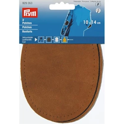 Obrázek Prym 929353 záplaty velurová kůže (šití) 10 x 14 cm, béžová