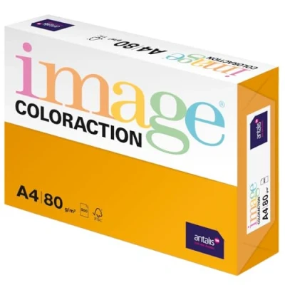 Obrázek Image Coloraction barevný papír do kopírky Venezia/starobylý zlatý 80 g/m² A4 balení na 500 listů
