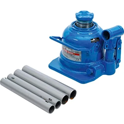 Obrázek BGS 70041 Hydraulický zvedák lahví extra plochý 10 t na razítko / kompaktní