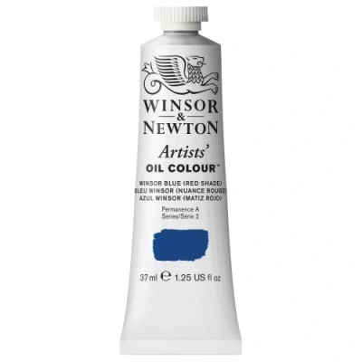 Obrázek Winsor &amp; Newton 1214706 Artists olejová barva 37 ml tuba, umělec s nejvyšší možnou pigmentací, světlostálost modrá (červený odstín)