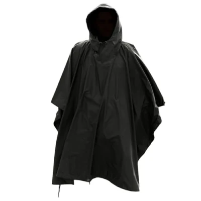Obrázek armyoutdoorshop Pánské pončo 10630002 pončo, černé, jednotná velikost EU
