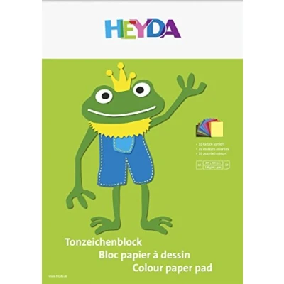 Obrázek Heyda 2047123 blok s tónovacími kresbami (A3, 130 g/m², 10 listů), barev