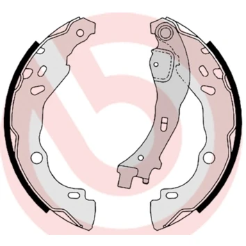 Obrázek Sada brzdových čelistí BREMBO S 23 523