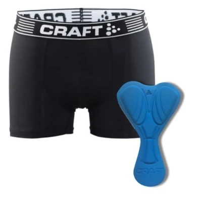 Obrázek Craft Greatness Bike 1905035 9900 pánské černé XL Boxerky na kolo