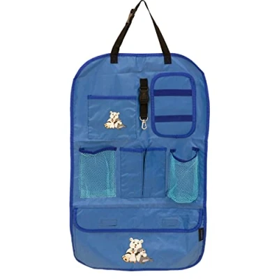 Obrázek Petex 44150105 organizér na zadní sedadla, cca 41 x 64 cm, s logem, modrý