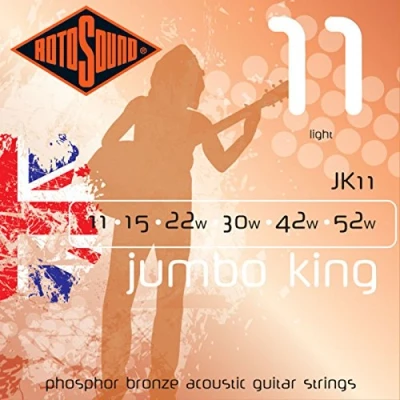 Obrázek Rotosound Fosfor bronzové struny pro akustické kytary, síla Light 11 15 22 30 42 52