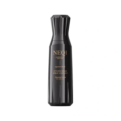 Obrázek NEQI DIAMOND GLASS Styling Anti Frizz Spray Curly 180ml Definierte Locken, Langanhaltende Sprungkraft, Feuchtigkeitsschutz, Strahlender Glanz, Hergestellt in Italien