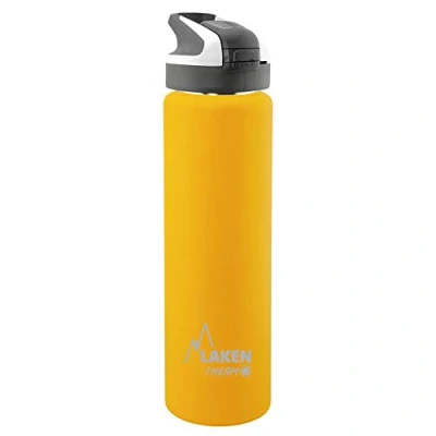 Obrázek Laken Unisex termoska pro dospělé, TS7Y, žlutá, 18/8 0,75 l