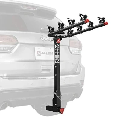 Obrázek Allen Sports Deluxe Fahrradträger für die Anhängerkupplung (US Version) 4 Fahrräder, abschliessbar, Modell 542QR