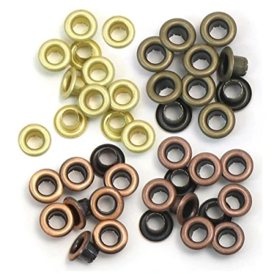 Obrázek we r memory Keepers 18676009 Crop a Dile Eyelets, 4 barevné odstíny à 15 kusů, Warm Metal