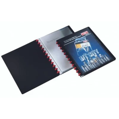 Obrázek Durable Duralook Easy Plus obrázkový pořadač (A4, s 20 obaly) černý, 242701