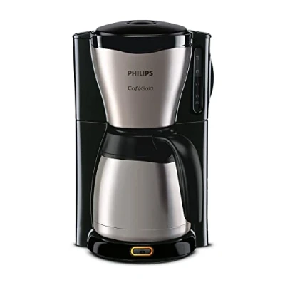 Obrázek Philips HD7546 / 20 Filtrační kávovar Gaia s termoskouškou, černá kovová