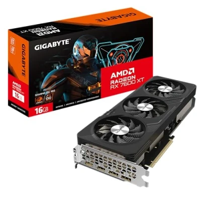 Obrázek Gigabyte Radeon RX 7600XT Gaming OC grafická karta 16 GB GDDR6, 2X HDMI, DP GV R76XTGAMING 16GD