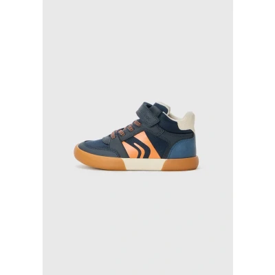 Obrázek Geox Gisli BOY Vysoké tenisky pro děti, Velikost: 31, Navy/light grey boty