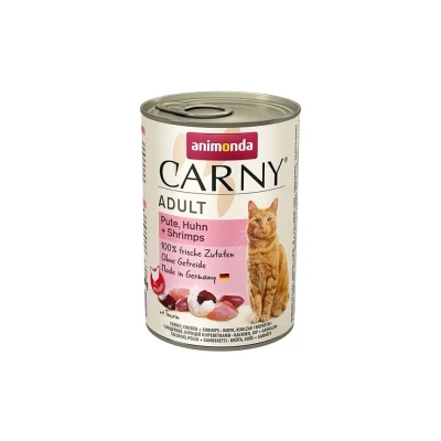 Obrázek Animonda Konzerva CARNY Adult krůta, kuře a krevety 400g