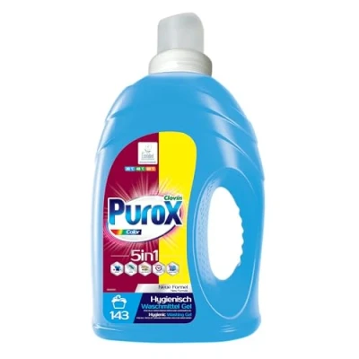 Obrázek PUROX COLOR (143 WL) prací gel v HDPE pracím prostředku 4,3 l