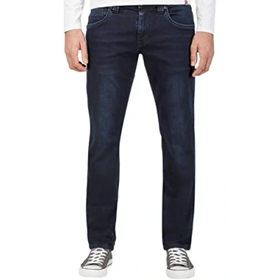 Obrázek Timezone Pánské džíny Eduardotz Slim, Modrá (Black Blue Wash 3299), 29W / 32L