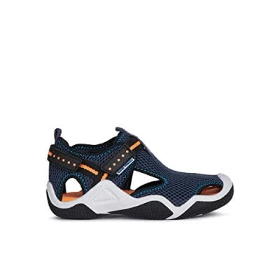 Obrázek Geox Tenisky Jr Wader, Navy Orangefluo