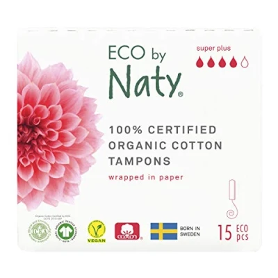 Obrázek Naty Digital Super Plus Tampons, 15tlg
