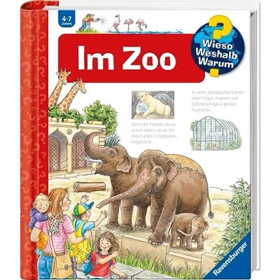 Obrázek Wieso? Weshalb? Warum?, Band 45: Im Zoo (Wieso? 45)