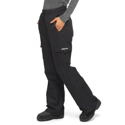 Obrázek Arctix Damen Women&#039;s Lumi Fleece Lined Cargo Pant Skihose, schwarz, Small