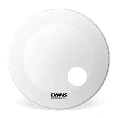 Obrázek Evans BD18RGCW resonanční kožešina pro basový drum 45,7 cm (18 palců) otvor 12,7 (5 bílá