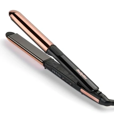 Obrázek BaByliss Straight &amp; Curl Brilliance 2 v 1 Žehlička na vlasy ST482E, černá