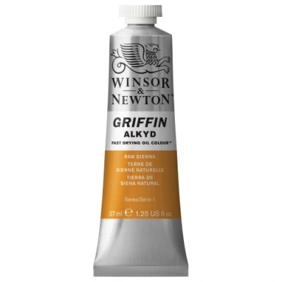 Obrázek Winsor &amp; Newton 1914076 Griffin Alkyd rychleschnoucí olejová barva 37 ml tuba, vyrobeno z vysoce kvalitních pigmentů, stálobarevné Umbra vypalované