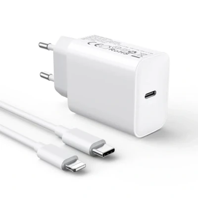 Obrázek 30W Schnellladegerät und Schnellladekabel for iPhone 14/14 Pro/14 Pro Max/14 Plus 13 12 11 SE XR X XS 8, USB C Ladegerät 2M Ladekabel Stecker Netzteil Power Adapter Ladestecker Netzstecker