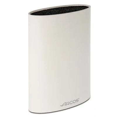 Obrázek ARCOS Oválný kryt nože do 20 cm, blok pro v moderním designu vyrobený z termoplastické gumy, 220 x 160 65 mm, barva bílá