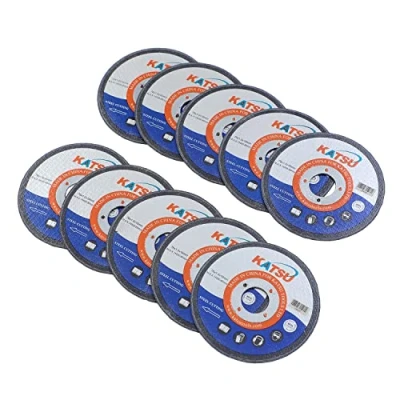 Obrázek KATSU ocelový dělicí kotouč 76 mm 3&quot; 10 kusů 1,0 kovové kotouče pro mini úhlovou brusku 144102