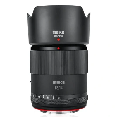 Obrázek Meike 55mm F1.4 Standard Aperture APS C AF STM (Stepper Motor) Lens Autofocus Prime Portrait Lenses for Fujifilm X Mount Mirrorless Cameras XT2 XT4 XT10 XT20 XT30 A2 X30 X70 S10