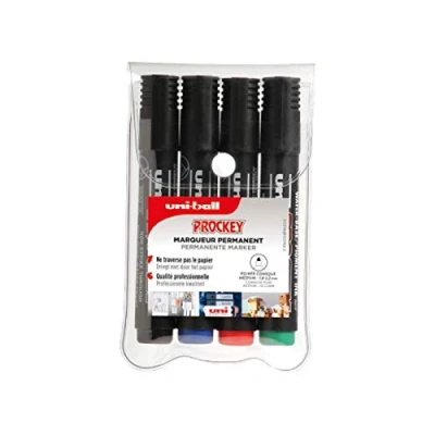 Obrázek Uniball permanentní popisovač Prockey PM122 4, 4ERETUI