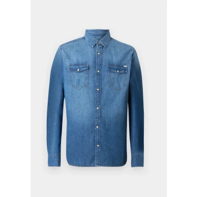 Obrázek Jack &amp; Jones Jjesheridan L S NOOS Košile, Muži, Velikost: Medium, Medium blue denim