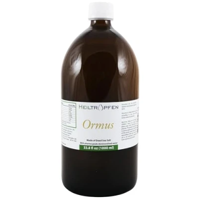 Obrázek ormus 33,8 Fl Oz 1000 ml koncentrovaný monoatomické minerály Heiltropfen®