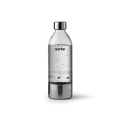 Obrázek aarke PET láhev pro výrobníky sody Carbonator 3, bez BPA s detaily z ušlechtilé oceli, 800 ml