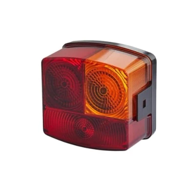 Obrázek HELLA 2SD 002 776 241 Zadní světlo halogen závěsné osvětlení mimo jiné pro POUŽITÍ ECE vpravo, červená / žlutá
