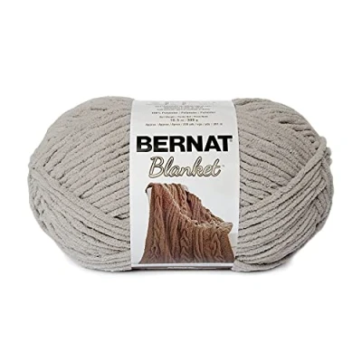 Obrázek Bernat Yarn Decke, hellgrau, 300 g