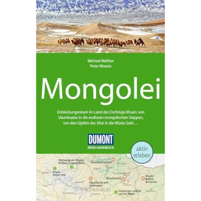Obrázek DuMont Reise Handbuch Reiseführer Mongolei: mit Extra Reisekarte