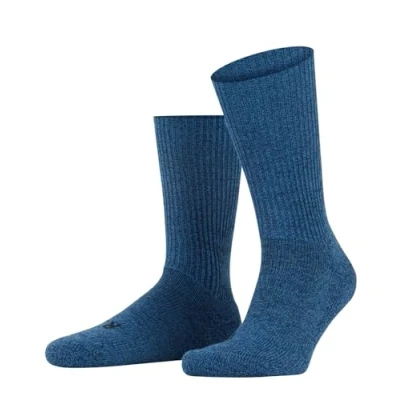 Obrázek FALKE Unisex Walkie ergo trekingové ponožky prodyšné, rychleschnoucí, regulující klima, vlna zabraňující zápachu funkční materiál silné polstrování odolné turistické dlouhé teplé 1 pár, Modrá