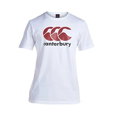 Obrázek Canterbury pánské tričko CCC Logo, bílá, 4xl
