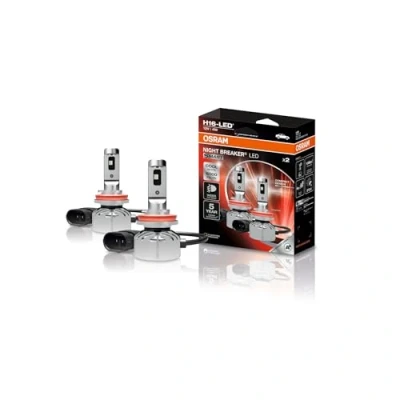 Obrázek OSRAM NIGHT BREAKER LED SMART H16; mlhový světlomet se schválením pro silnici; širší paprsek mlhového světla; 6000 K; 2 žárovky