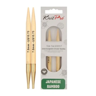 Obrázek Knitpro 22409 síla pletacích, bambus, přírodní, 12 x 0,7 cm