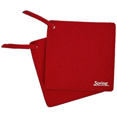 Obrázek Spring 2094045602 Grips chňapka 1 pár, látka, červená, 1,8 x 20 23,4 cm