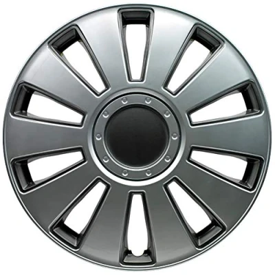 Obrázek AUTO STYLE Sada ozdobných krytů kol Pennsylvania 15 palců stříbrná/šedá Charcoal