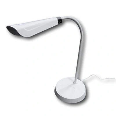 Obrázek Grundig 871125215714, LED lampa na psací stůl, plast, bílá, 14 x 48 cm