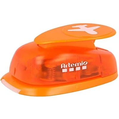 Obrázek Artemio VIHCP289 Locher, Kunststoff, Orange, 8,5 x 5 12 cm