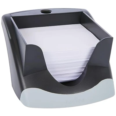 Obrázek Durable Zásobník na lístky Note Box, 1 kus, černý, 771401