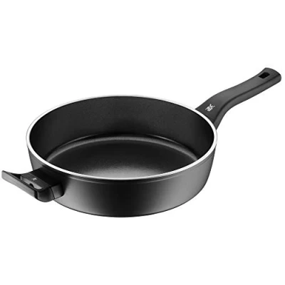 Obrázek WMF Ceradur Plus pánev na dušení indukční 28 cm, s hliníkovou vrstvou, vysoký okraj, keramický povrch, plastová rukojeť