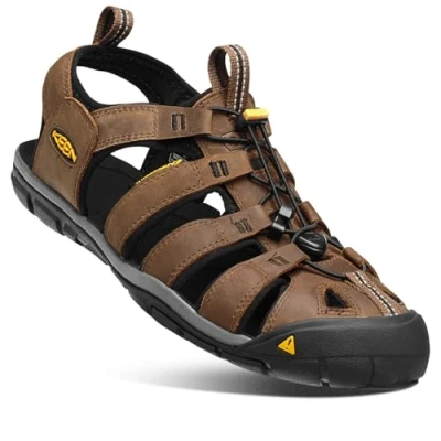 Obrázek KEEN Pánské Clearwater Cnx, Dark Earth Black Kůže